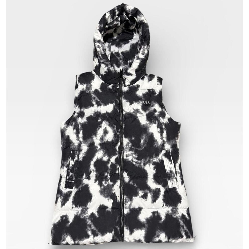 Jeep Spirit Cow Print Puffer Vest 2XL Women’s